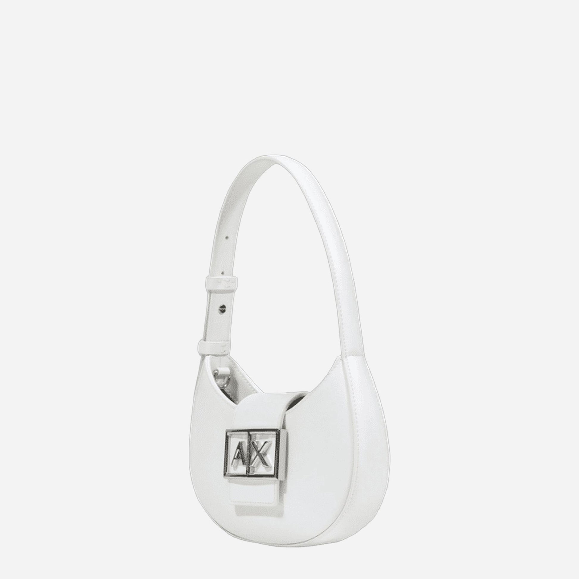 ARMANI EXCHANGE Mini borsa piccola a spalla Off White 