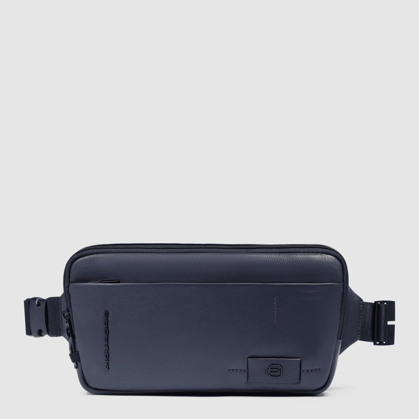 PIQUADRO Marsupio uomo in pelle Blu 
