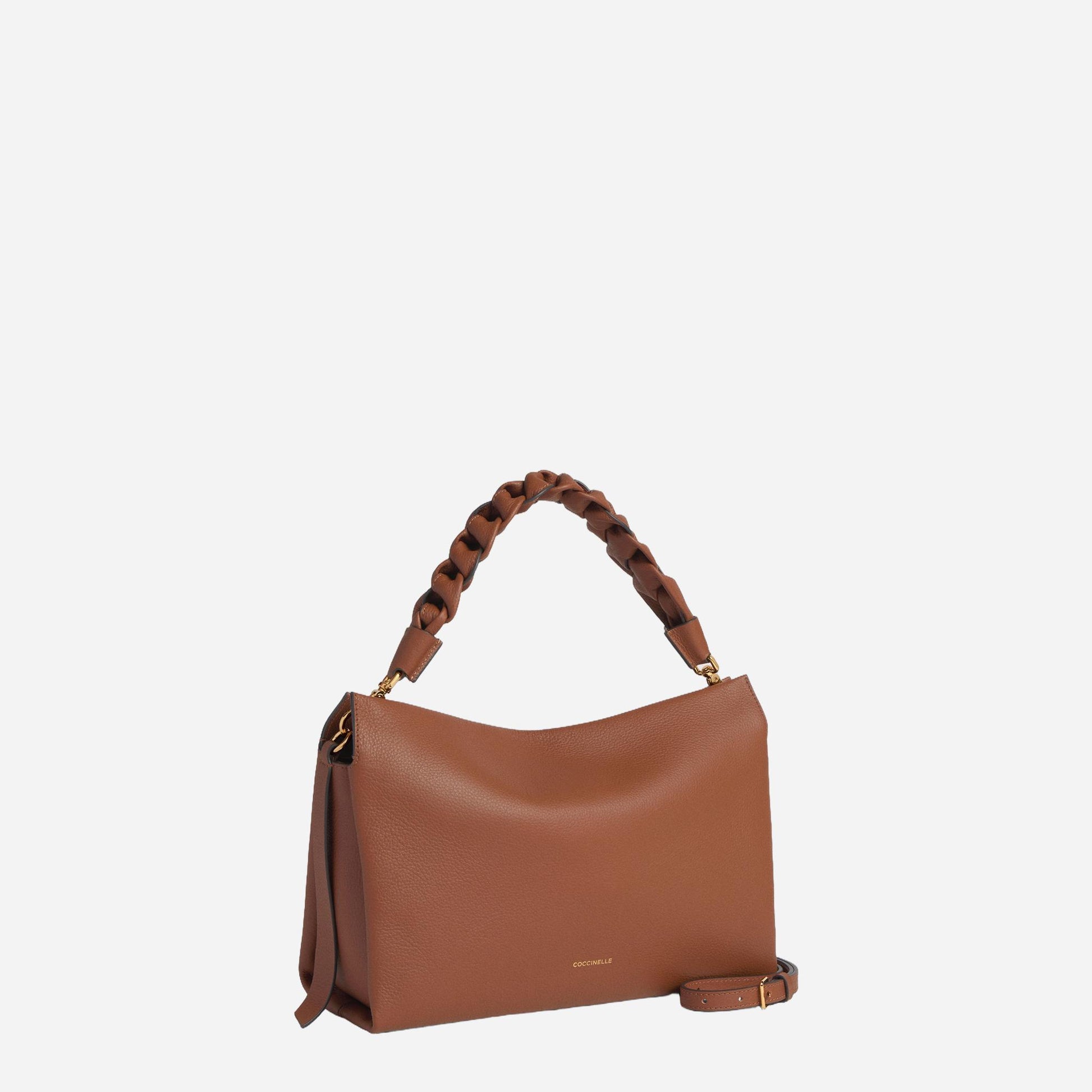coccinelle Boheme Medium COGNAC/NOIR 