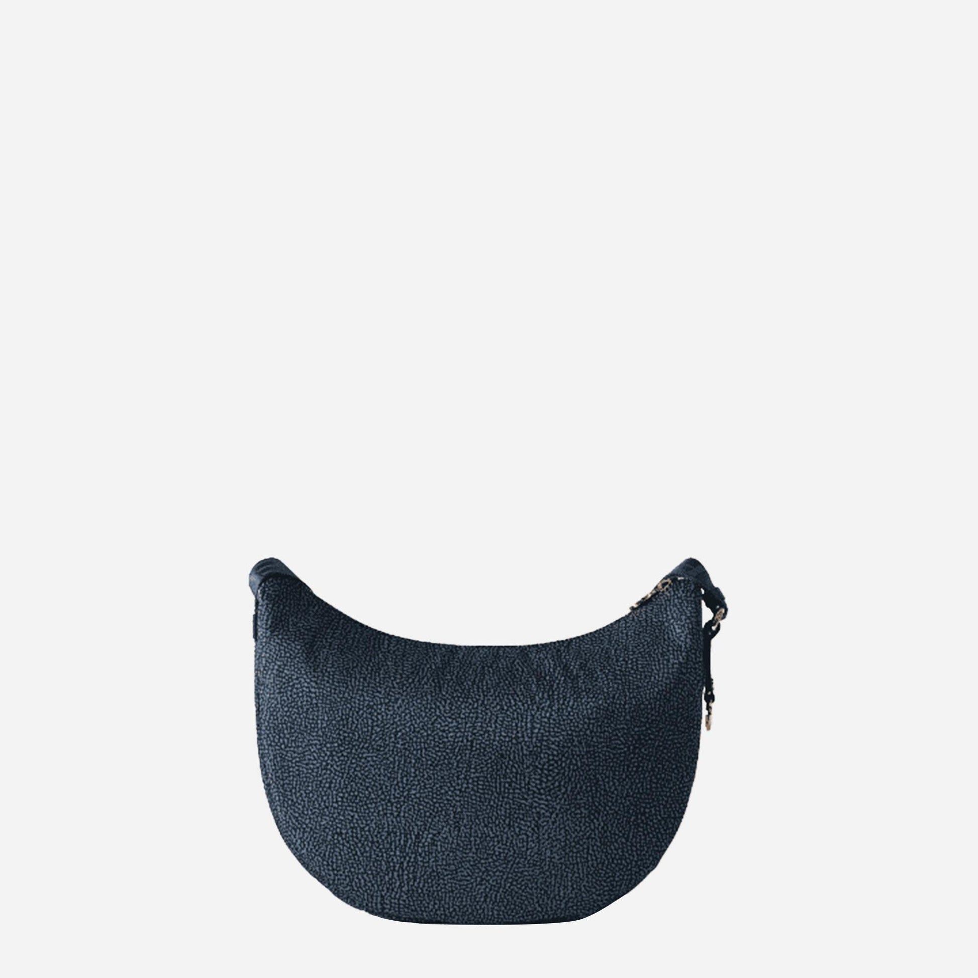 borbonese ECO LINE LUNA BAG MIDDLE Blu lapis 