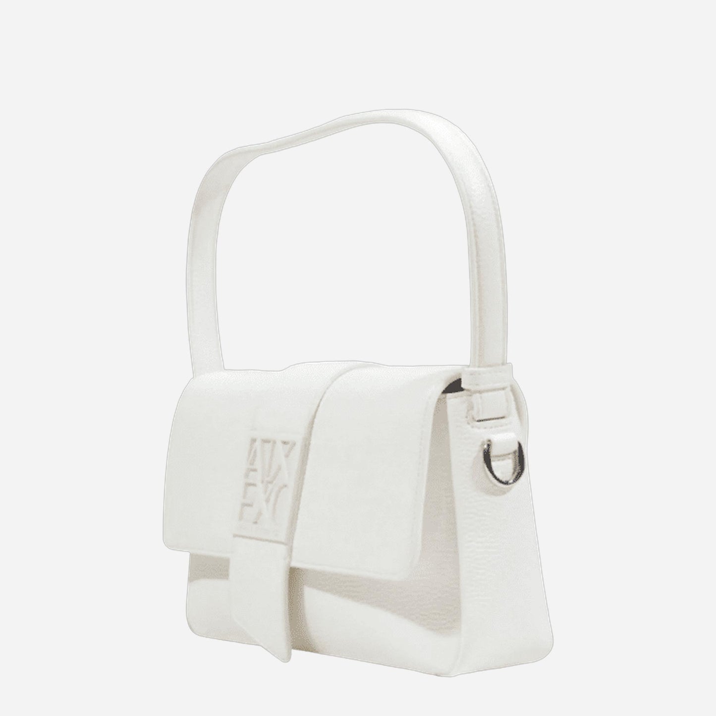 ARMANI EXCHANGE Borsa a tracolla piccola Off White 