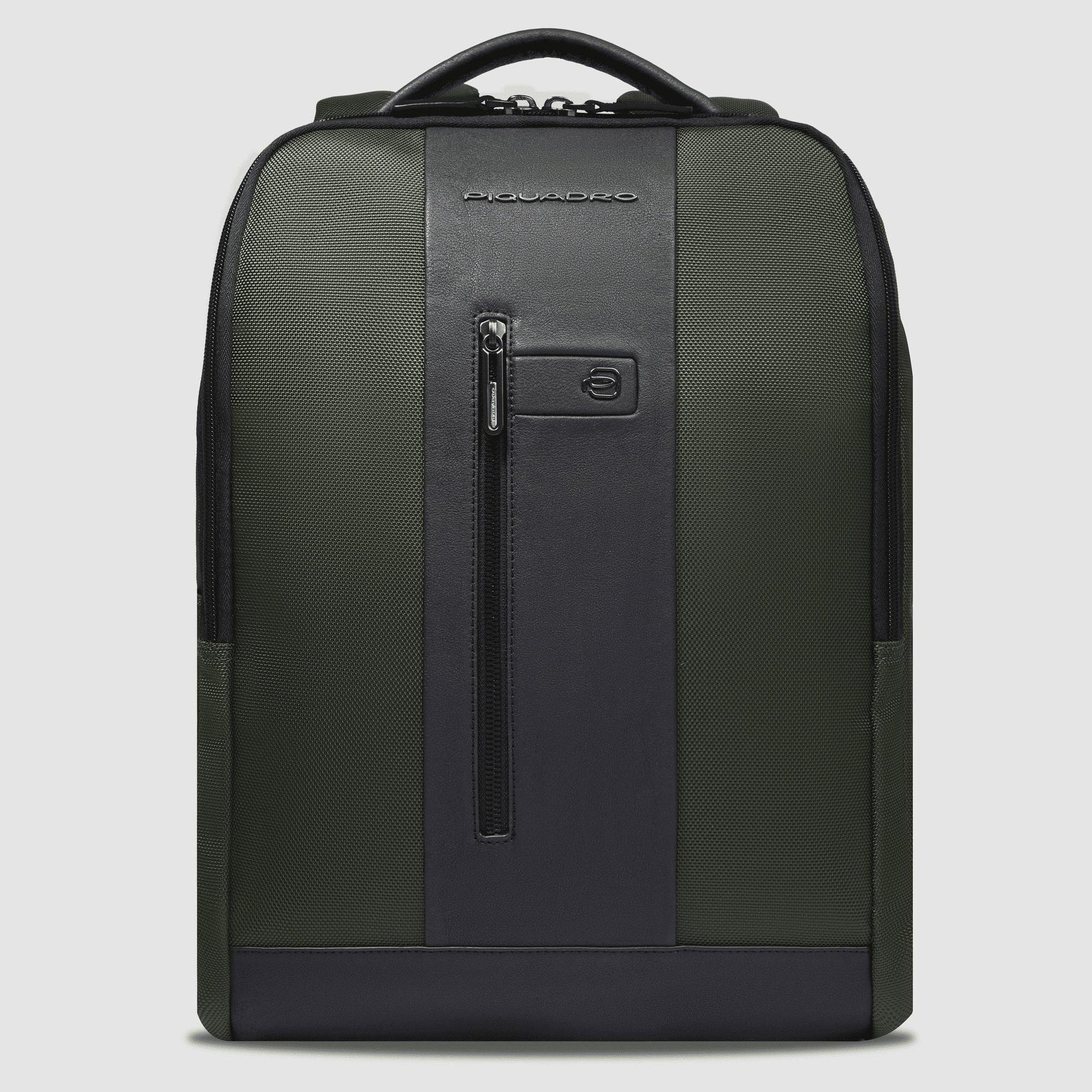 PIQUADRO Zaino uomo porta PC e porta iPad® in pelle verde2 