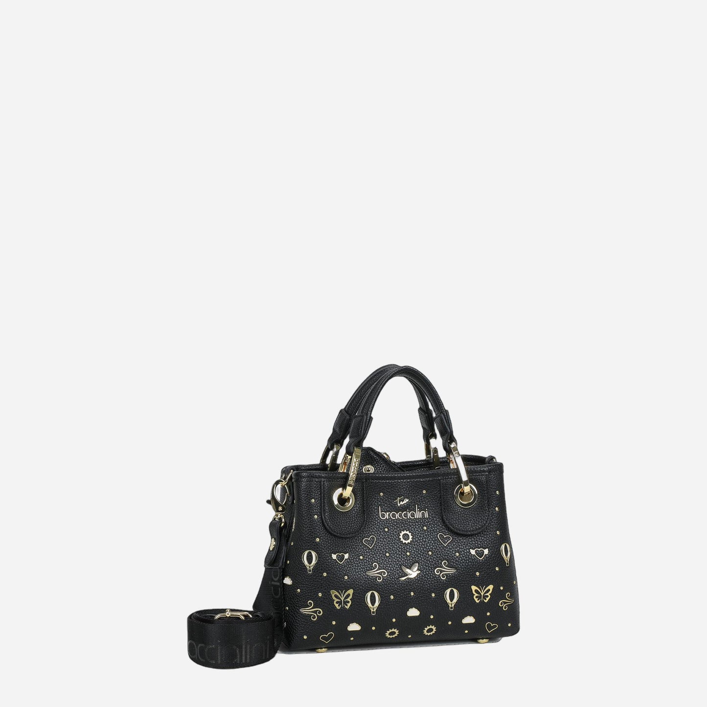 Braccialini Beth Strass Nero 