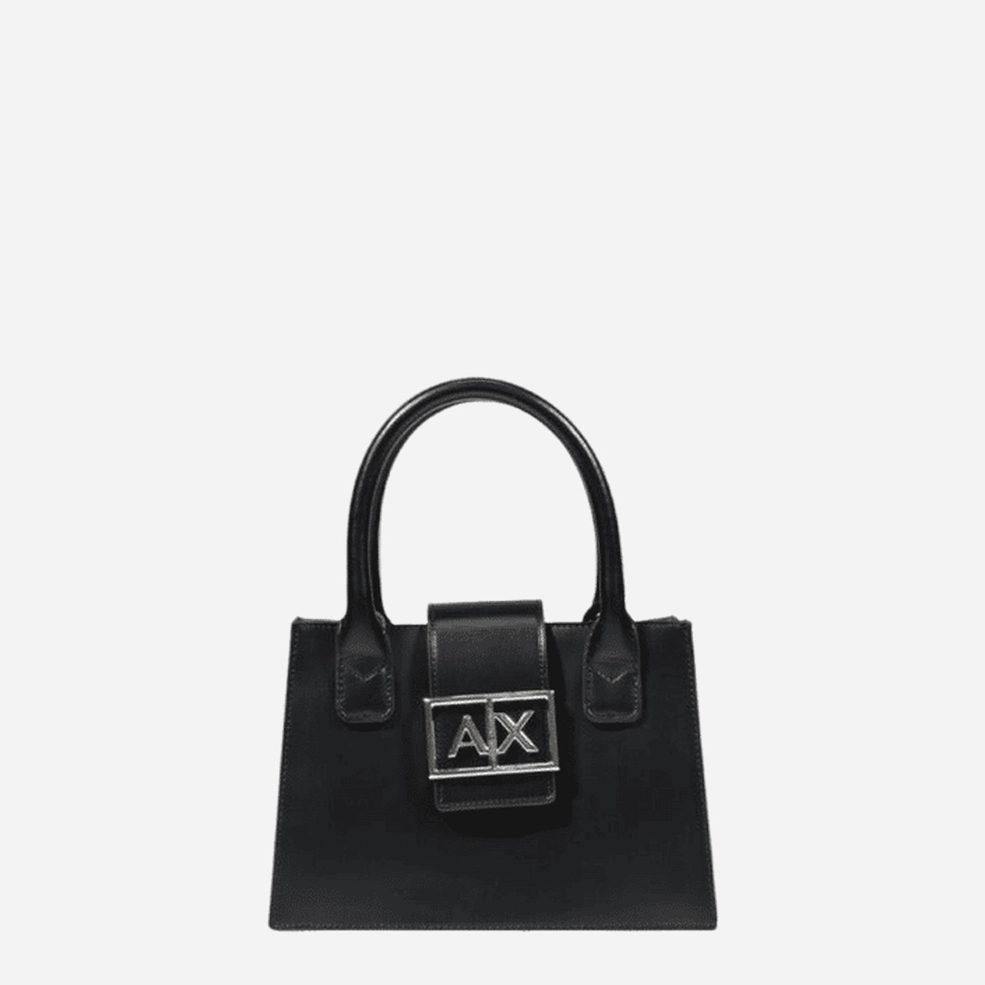 ARMANI EXCHANGE Borsa a mano con tracolla BLACK 