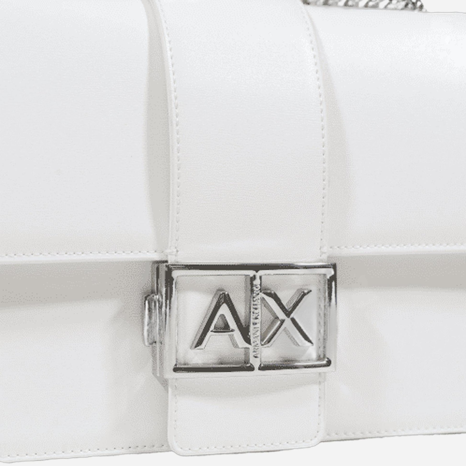ARMANI EXCHANGE Borsa piccola a tracolla Off White 