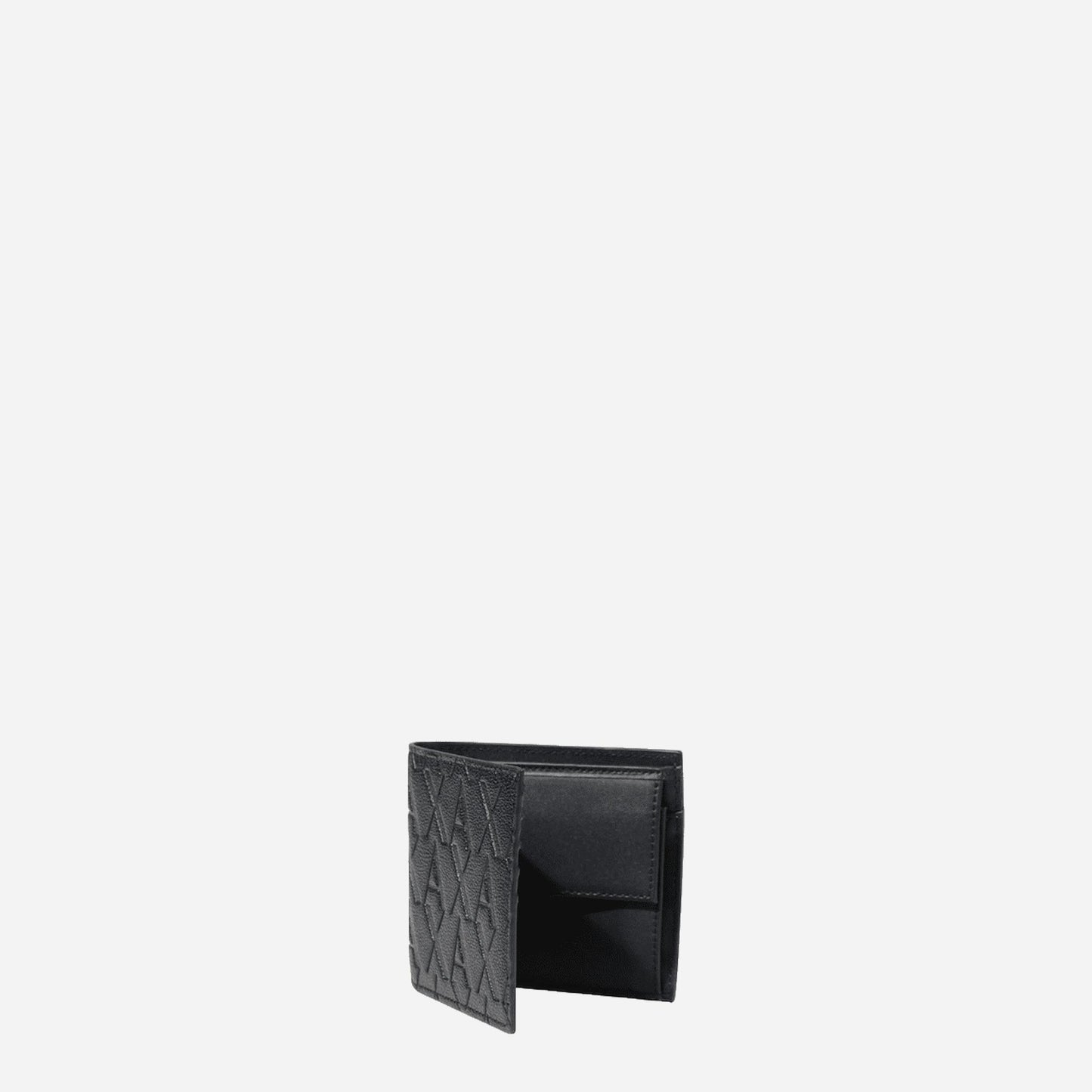 ARMANI EXCHANGE Portafoglio uomo sintetico BLACK 