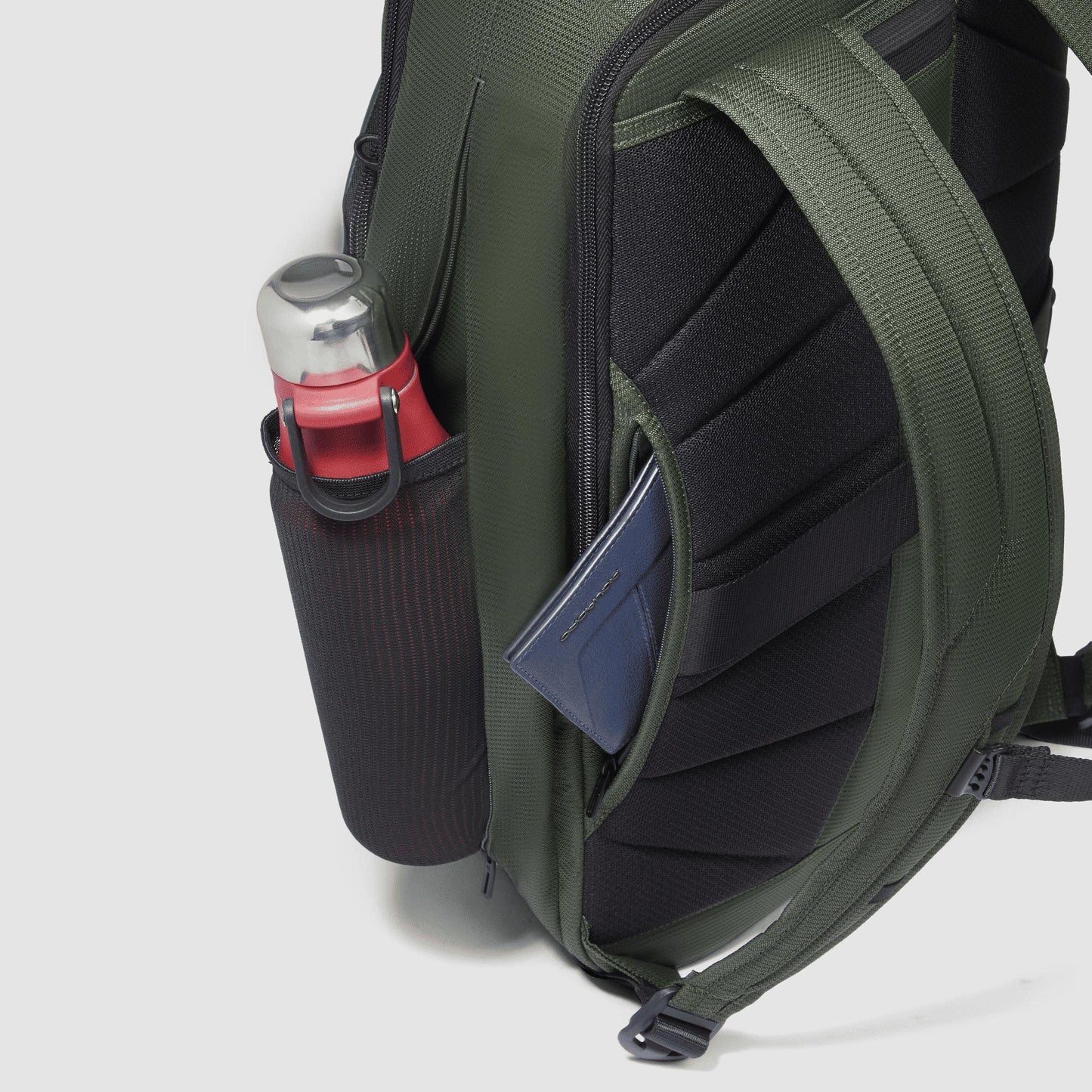 PIQUADRO Zaino porta PC 15,6' Verde 