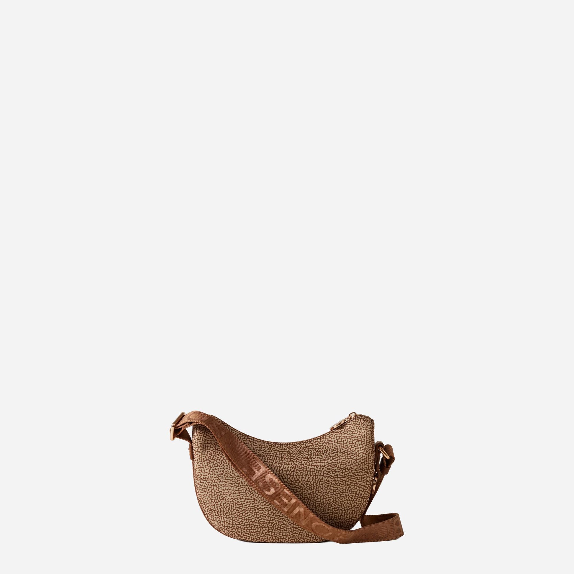 borbonese ECO LINE LUNA BAG MINI Beige/marrone 