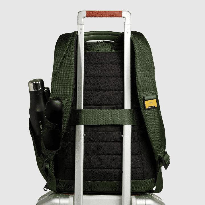 PIQUADRO Zaino porta PC15,6'' Verde 