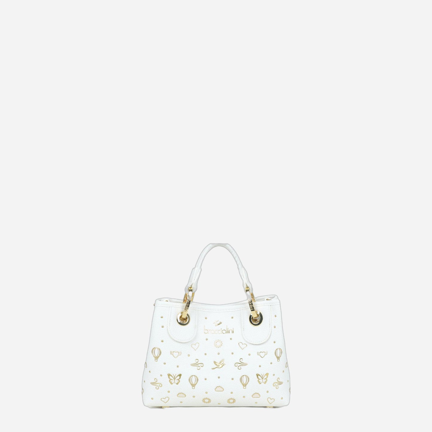 Braccialini Beth Strass Bianco 