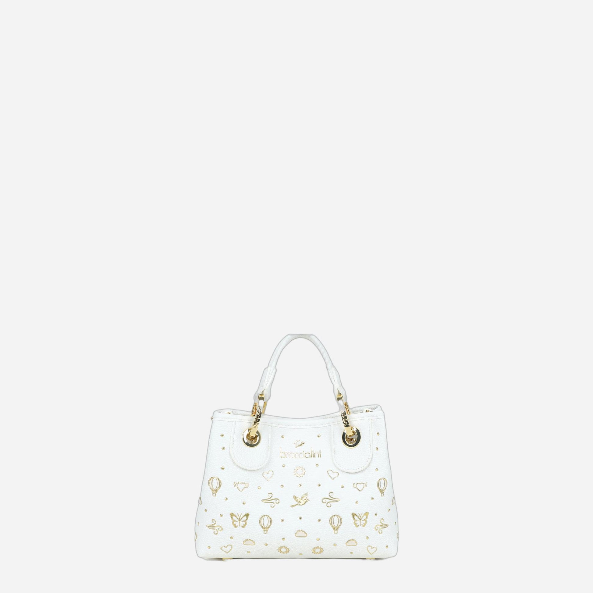 Braccialini Beth Strass Bianco 