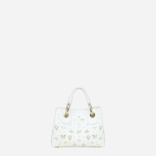 Braccialini Beth Strass Bianco 