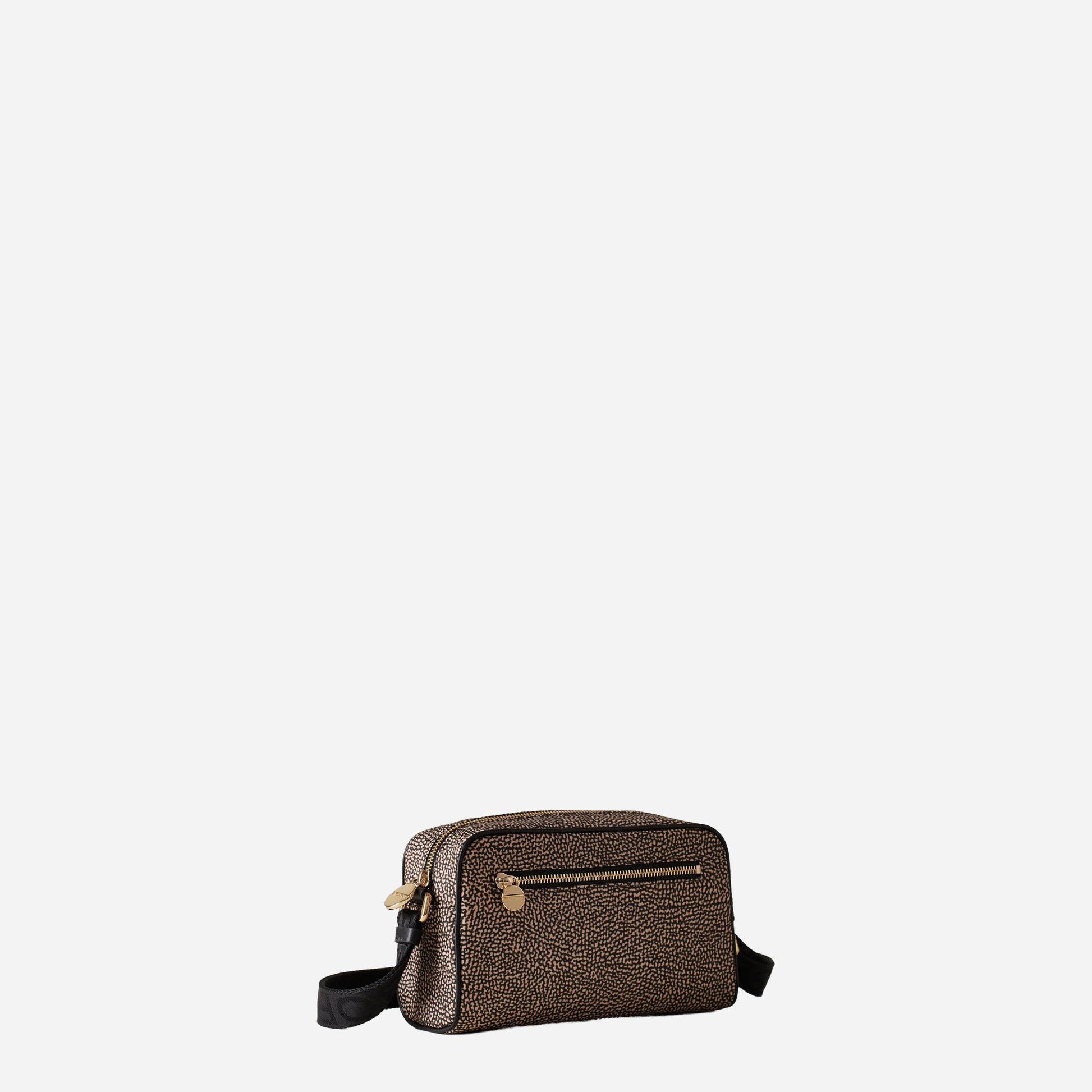 borbonese ECO LINE BORSA CAMERA CASE OP NATURALE/NERO 