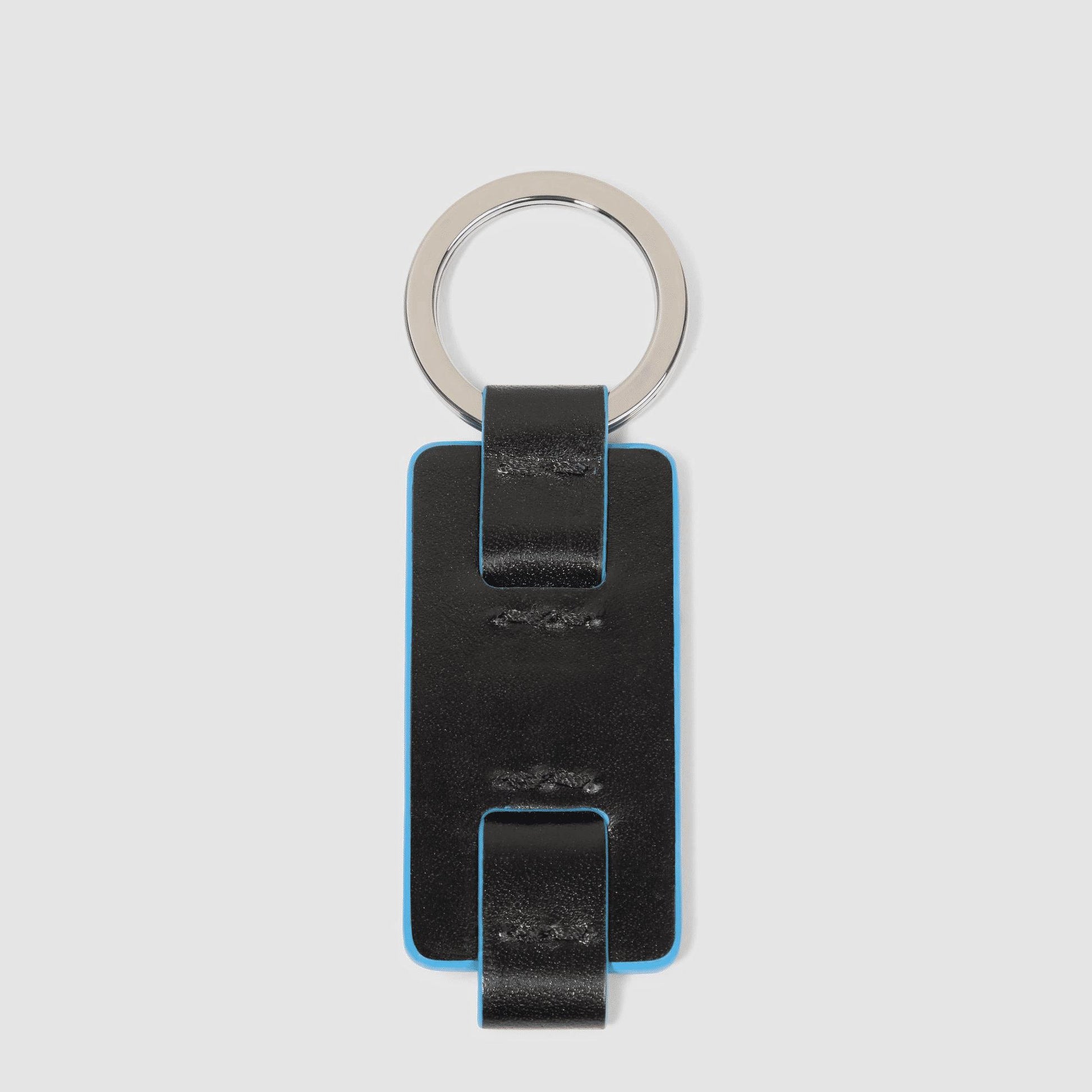 PIQUADRO Portachiavi in pelle Nero 