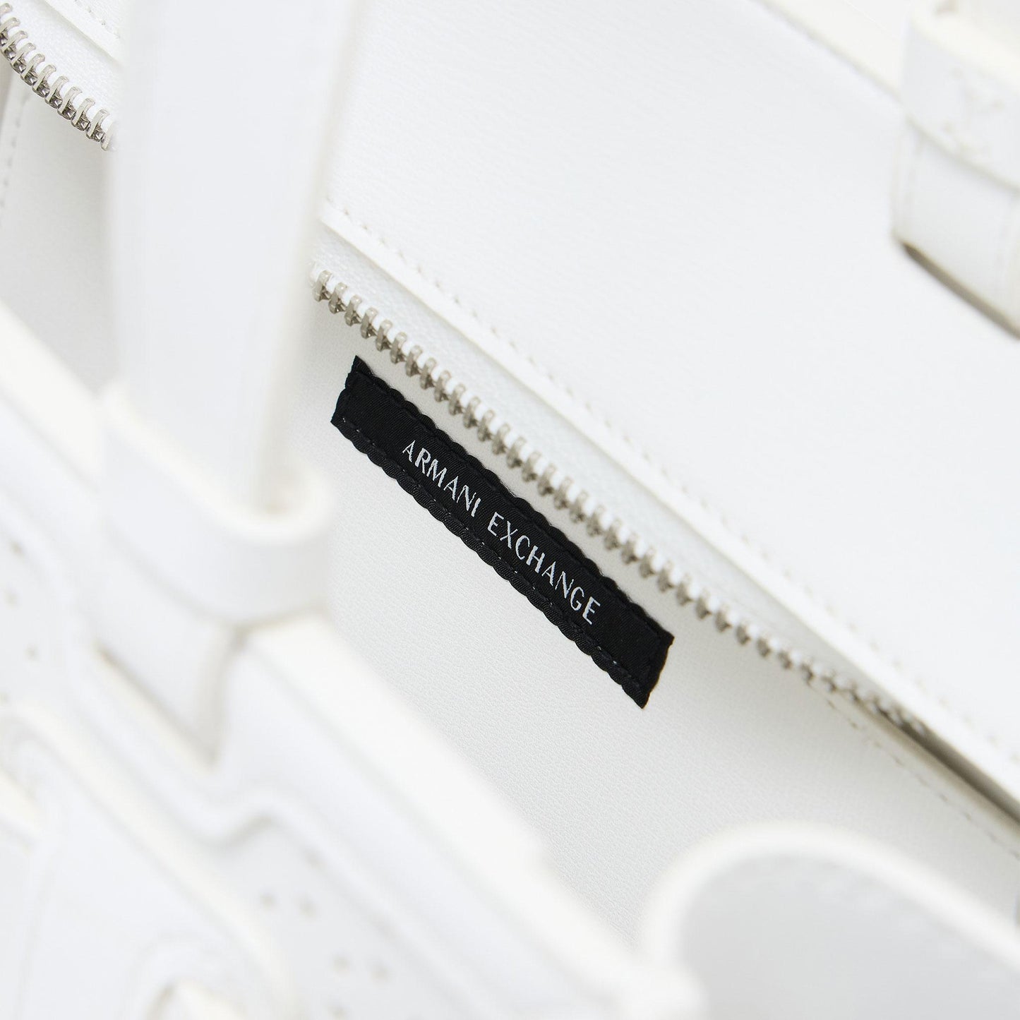 ARMANI EXCHANGE Shopper Off White 