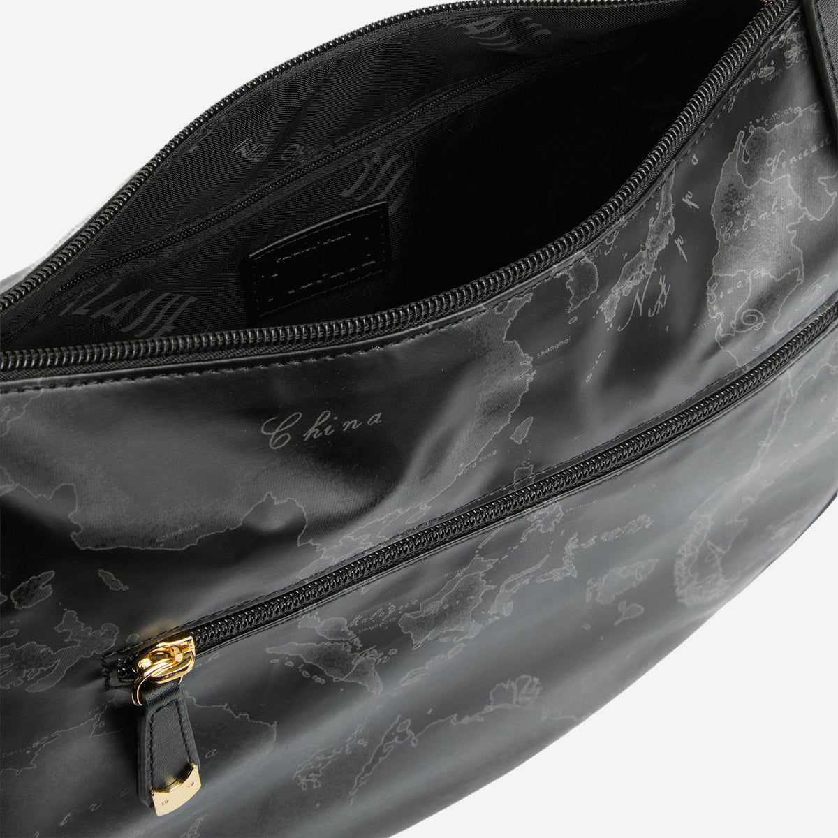 ALVIERO MARTINI Geo Soft Black sottospalla con tracolla Geo Black 