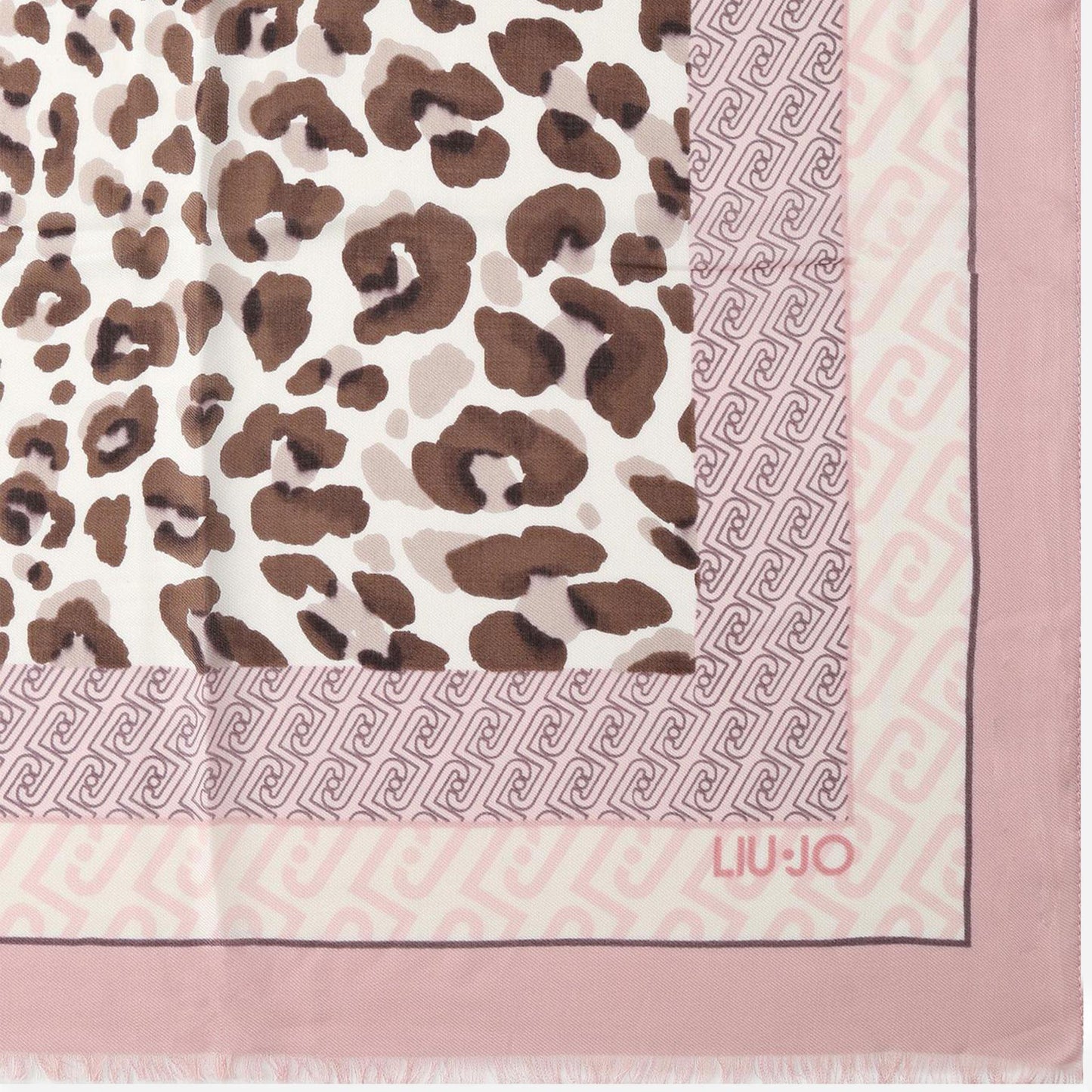 LIU JO Stola animalier Soft peony 