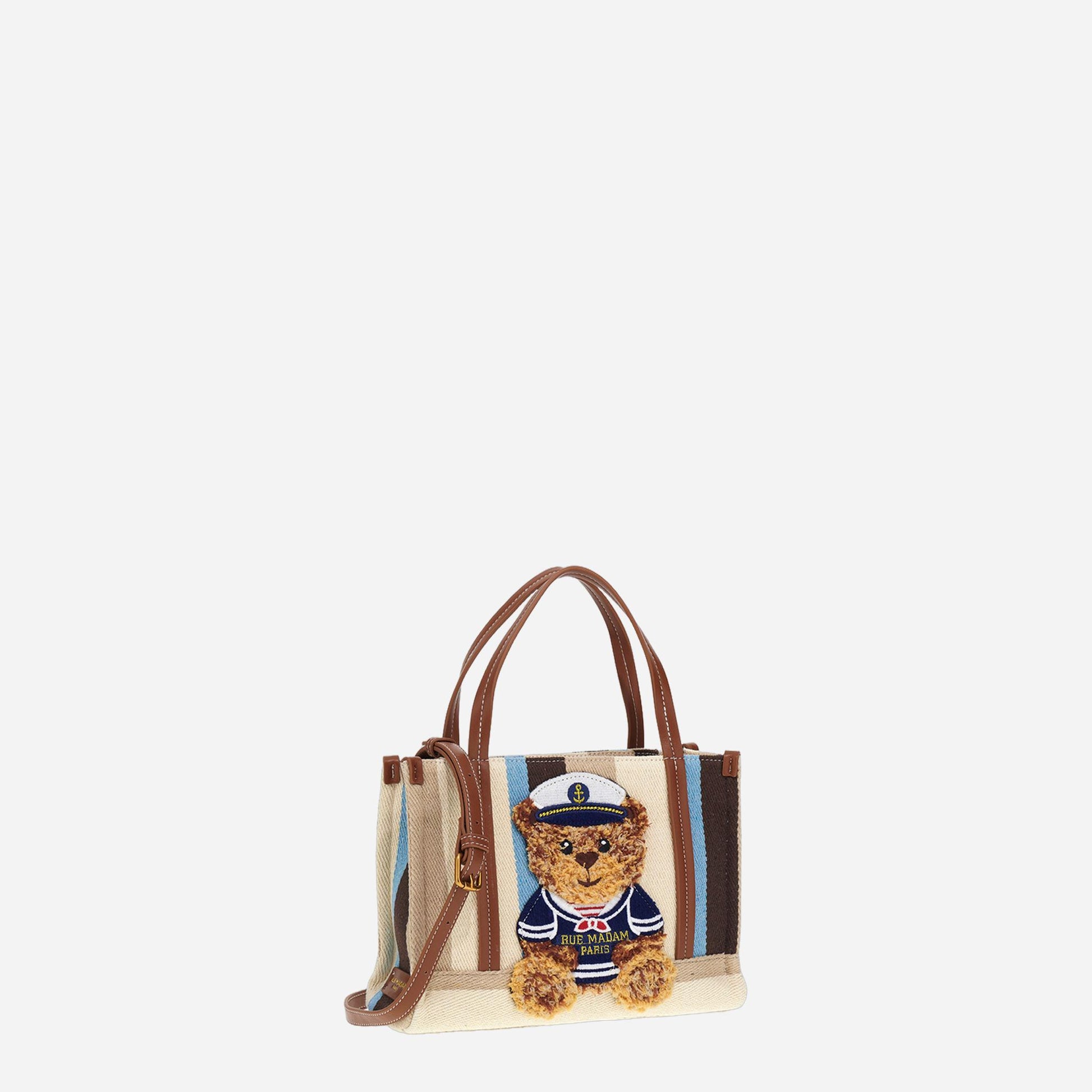 RUE MADAM MARVIN MINI SHOPPING SUMMER MULTI BROWN 