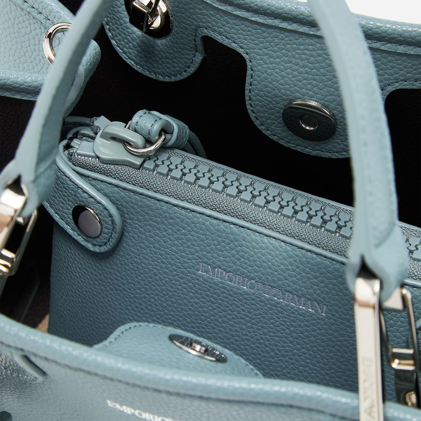 Emporio Armani SHOPPING BAG POLVERE/MOKA 