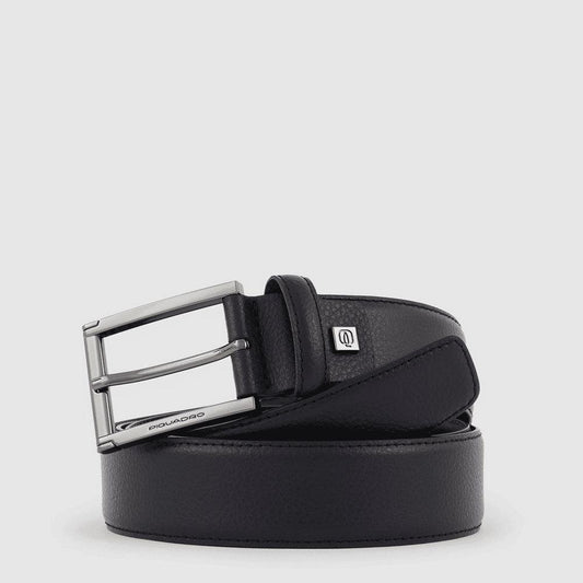 PIQUADRO Cintura uomo in pelle Nero 