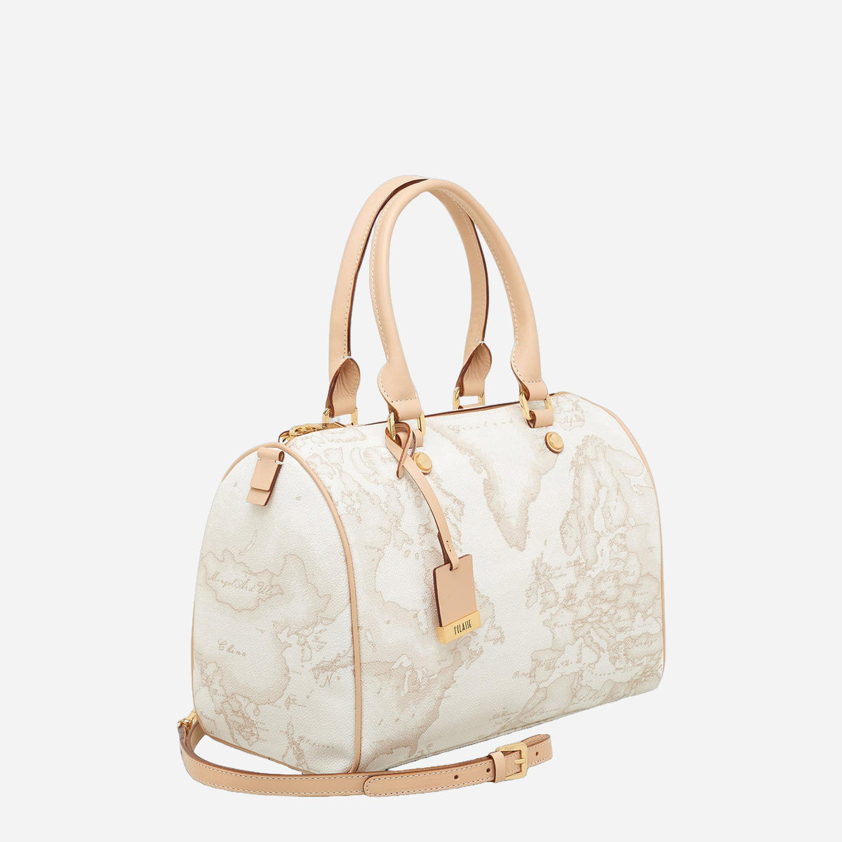 ALVIERO MARTINI Geo White Borsa media a bauletto Geo White 