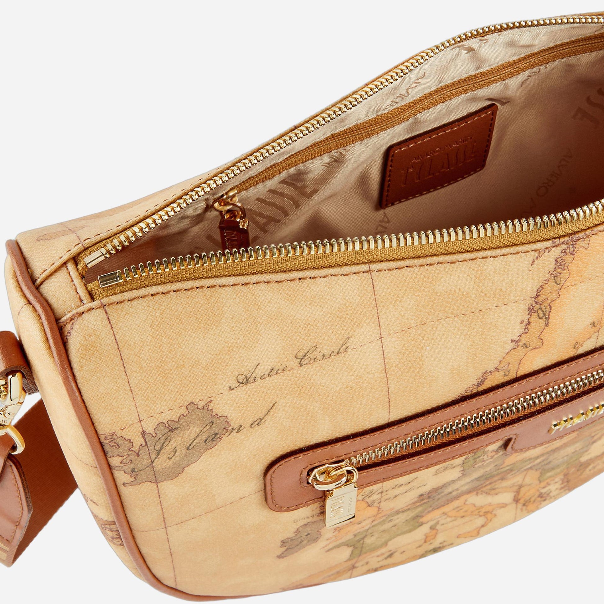 ALVIERO MARTINI Geo Classic tracollina a mezzaluna Geo Classic 