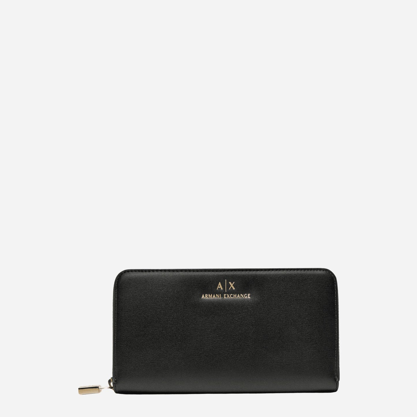 ARMANI EXCHANGE Portafoglio grande Zip Around BLACK 