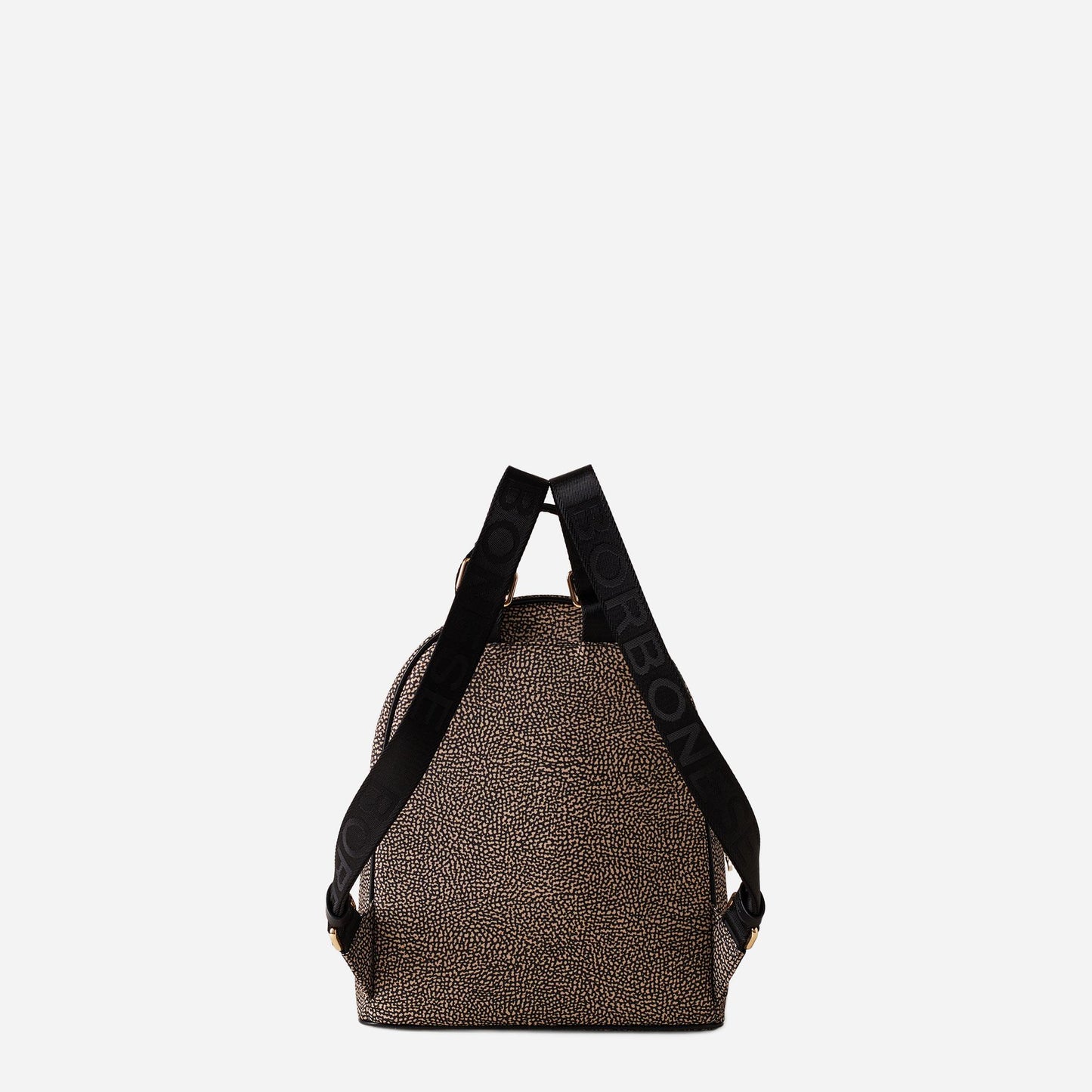 borbonese ZAINO MEDIUM OP NATURALE/NERO 