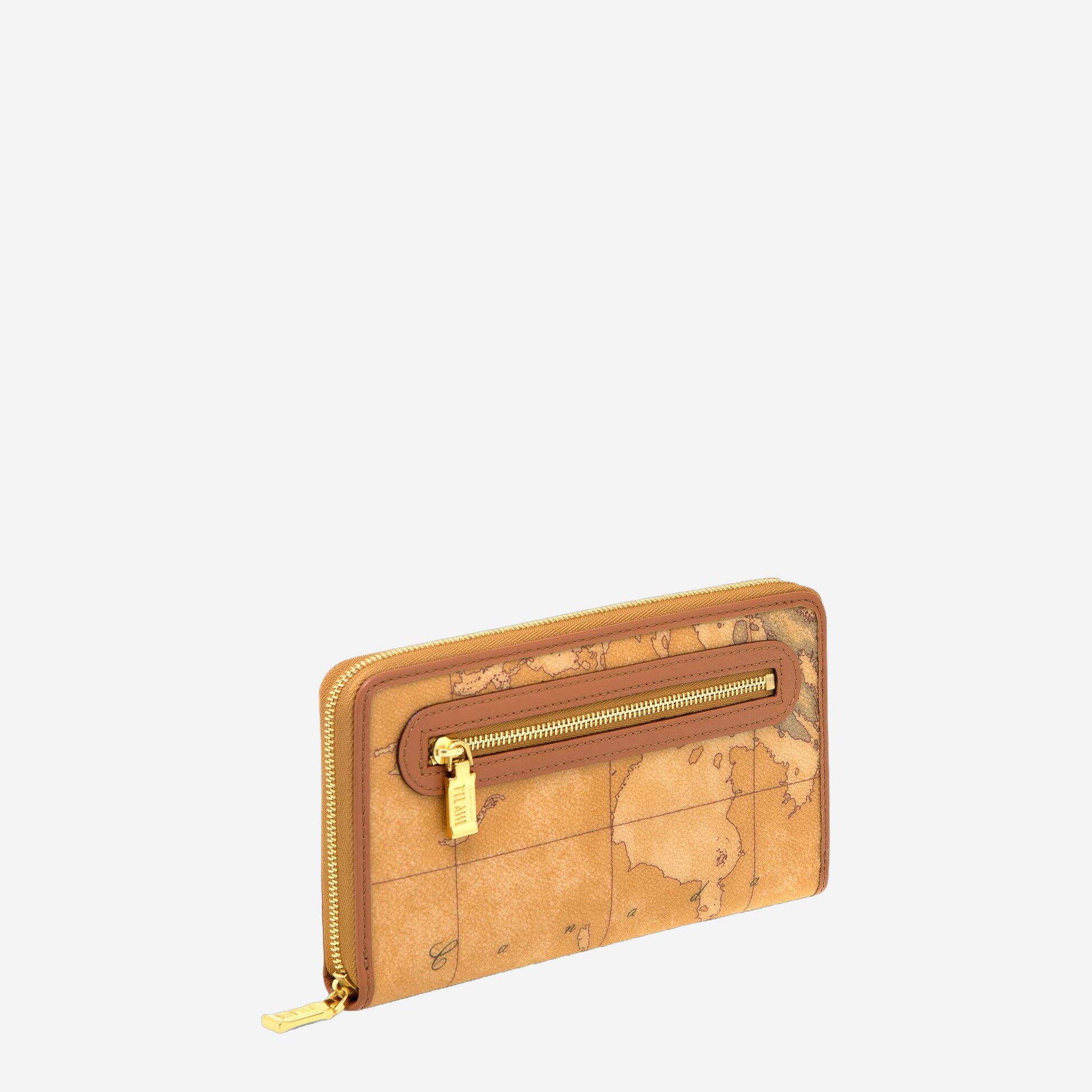 ALVIERO MARTINI Geo Classic Portafogli grande con zip e tasca Geo Classic 