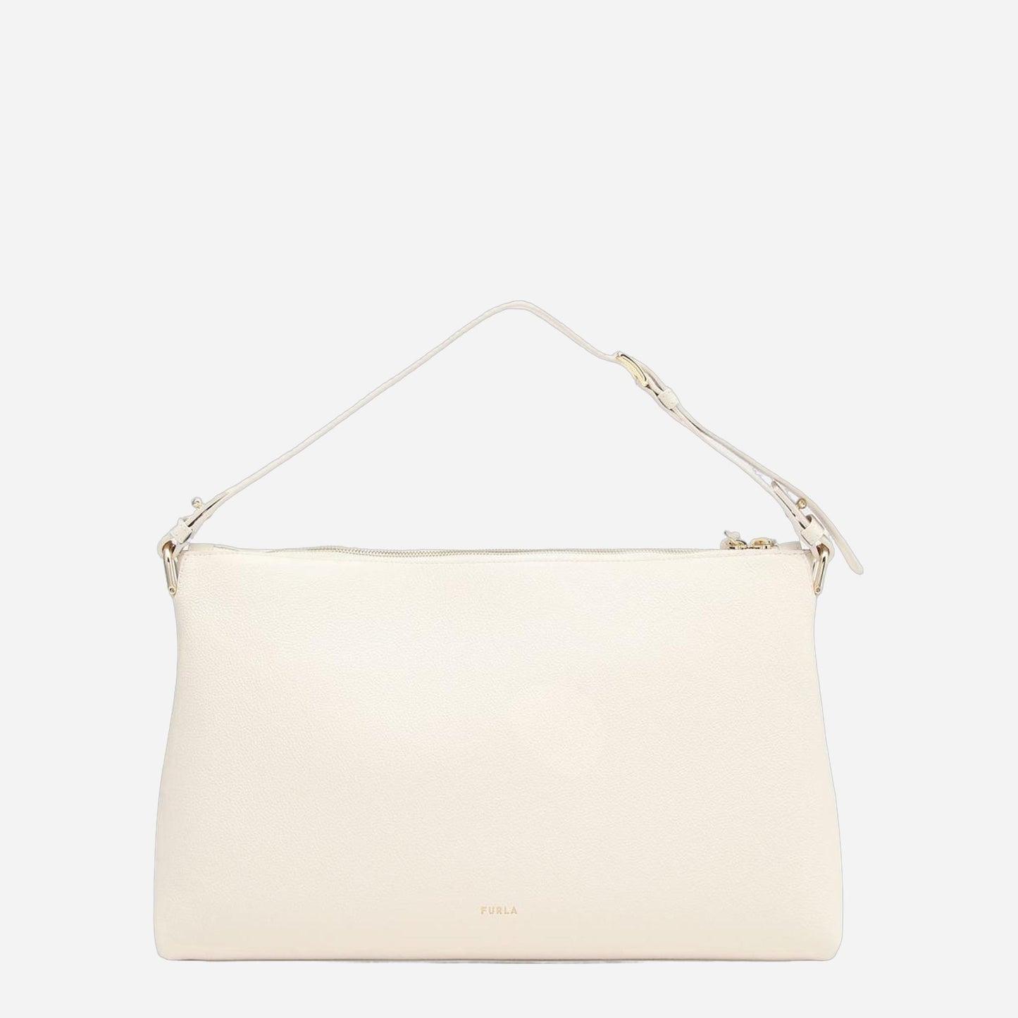 FURLA Furla Debby Borsa A Spalla Large Panna 