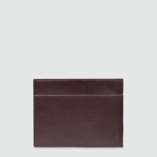 PIQUADRO Portafoglio uomo pelle,12 porta carte di credito Marrone 
