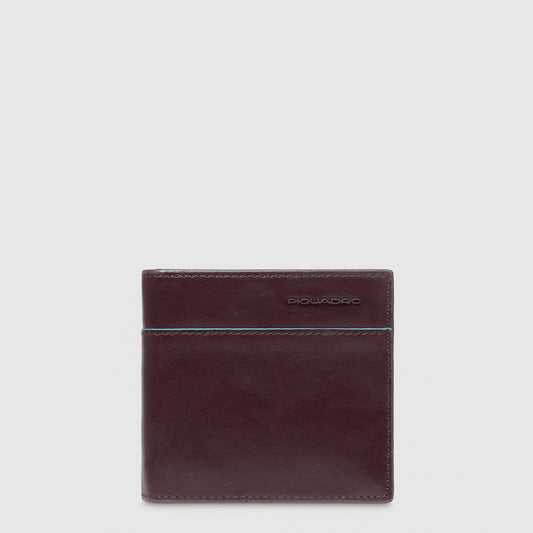 PIQUADRO Portafoglio con molla porta dollari in pelle Marrone 