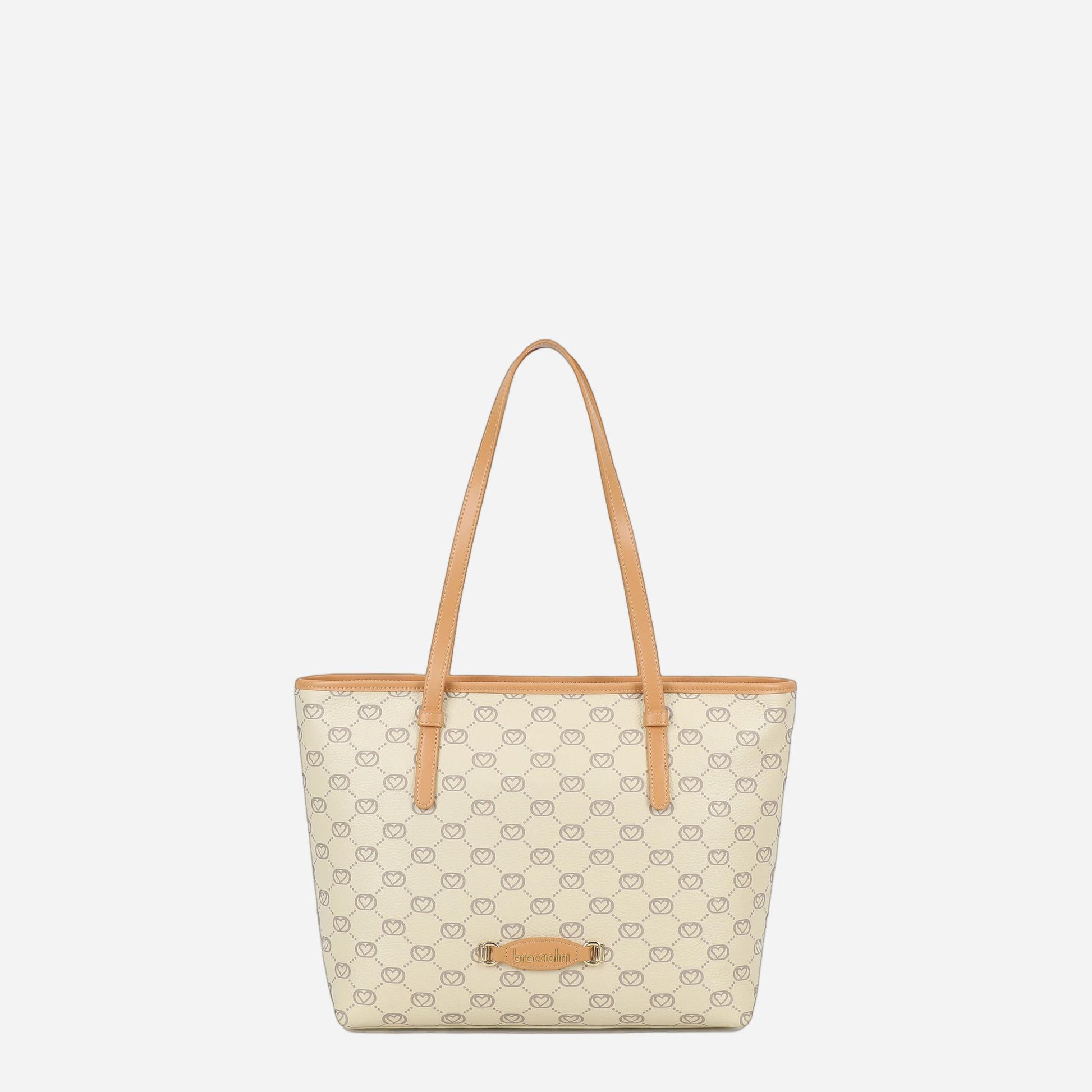 Braccialini Monogram Beige 
