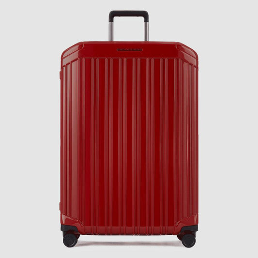 PIQUADRO Trolley grande rigido a quattro ruote Rosso 