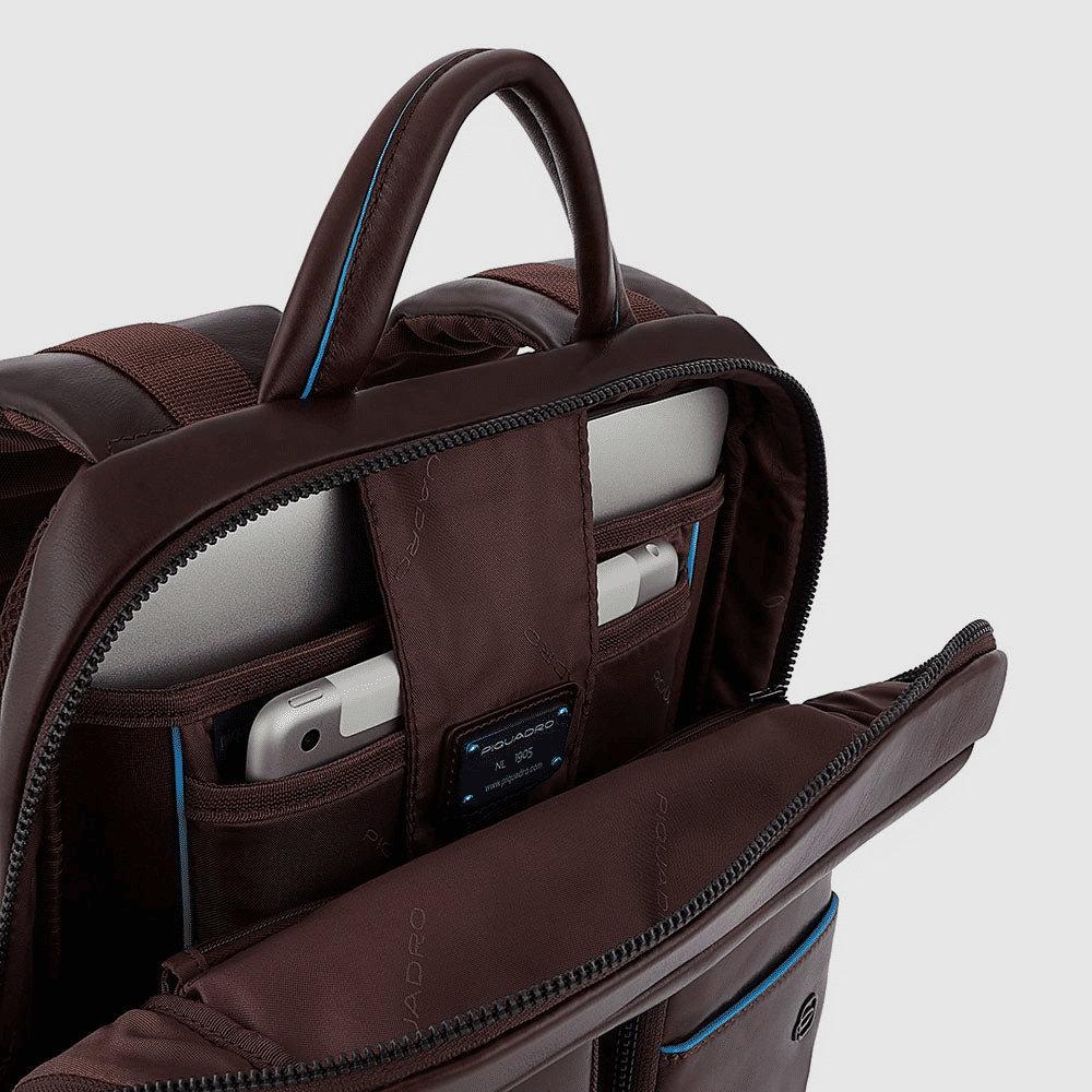 PIQUADRO Zaino porta computer e porta iPad® Mogano 
