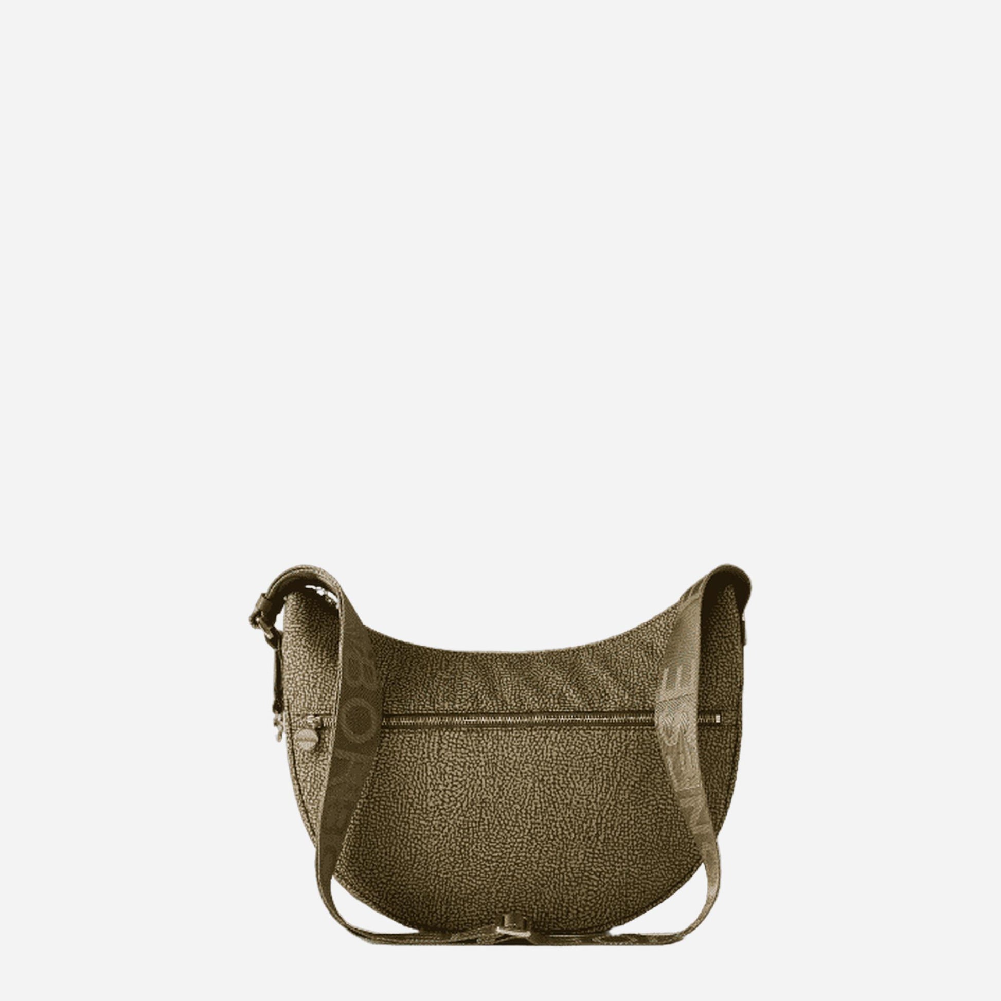 borbonese ECO LINE LUNA BAG MIDDLE Olive 
