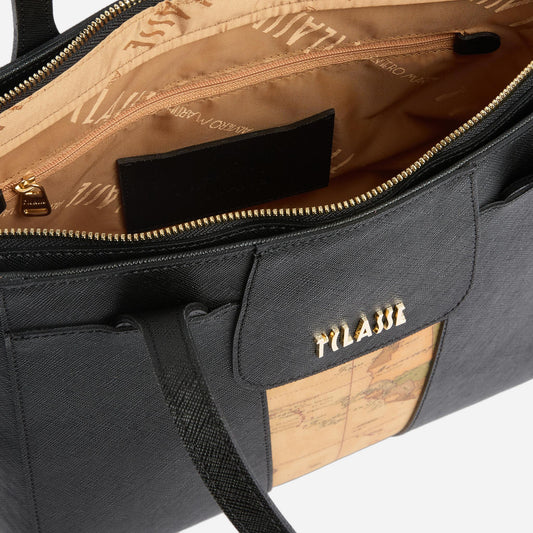 ALVIERO MARTINI Shopper media Nero 