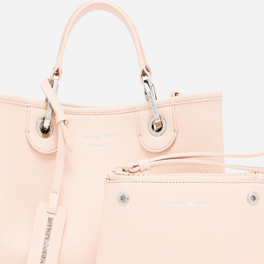 Emporio Armani SHOPPING BAG APRICOT/MOKA 