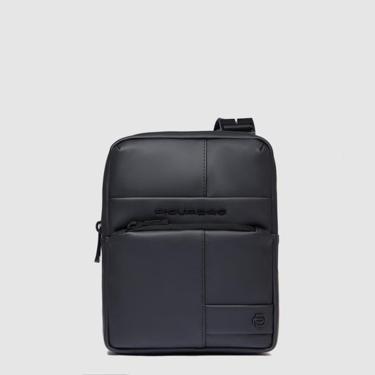 PIQUADRO Borsello organizzato con scomparto porta iPad®mini Nero 