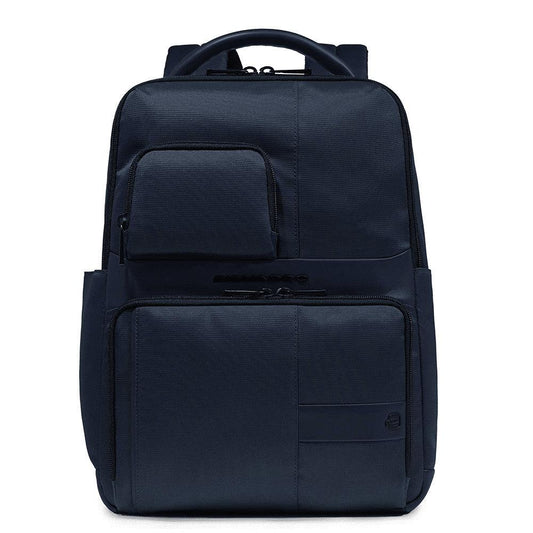PIQUADRO Zaino uomo porta pc e porta iPad® con tasca Blu 