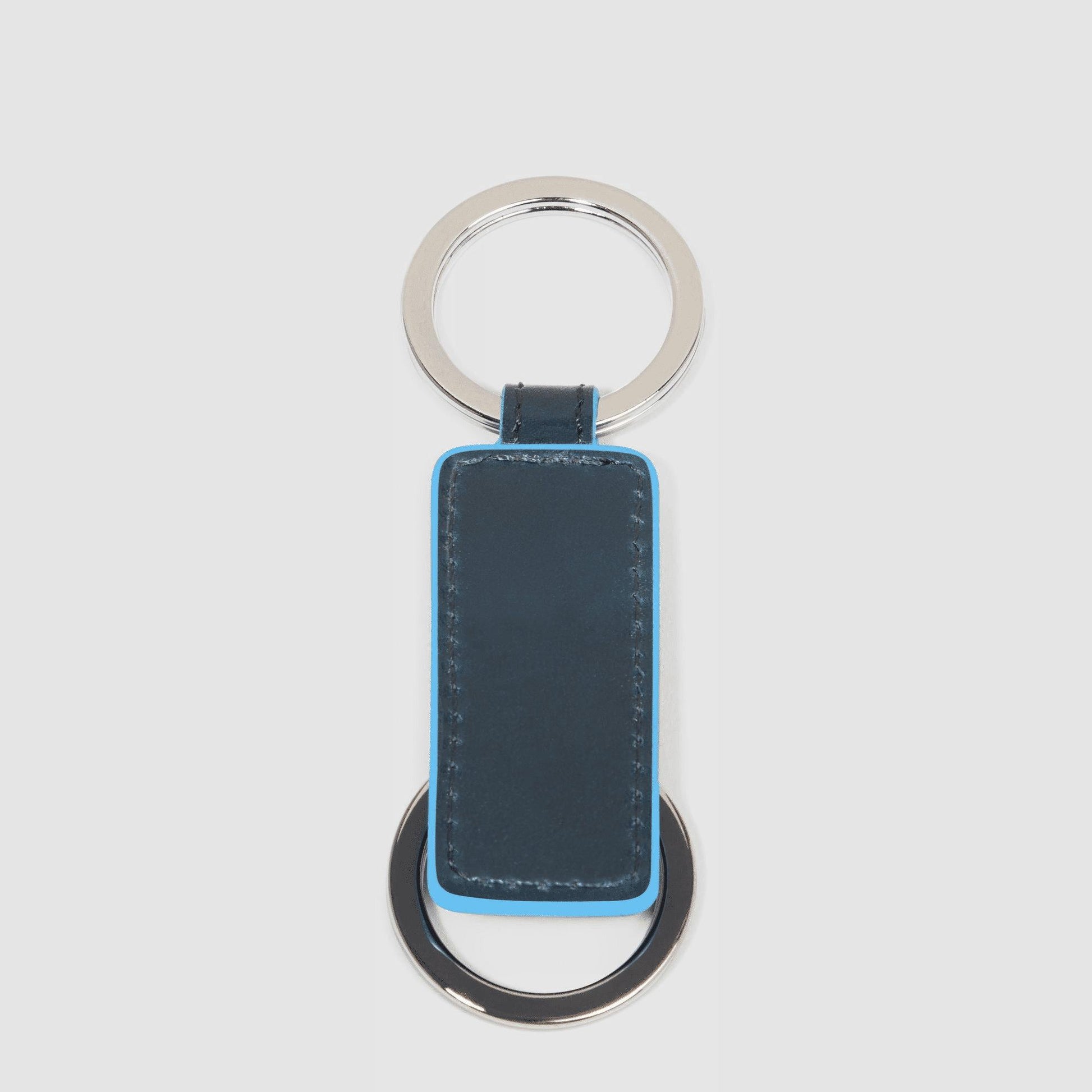 PIQUADRO Portachiavi in pelle BLU2 