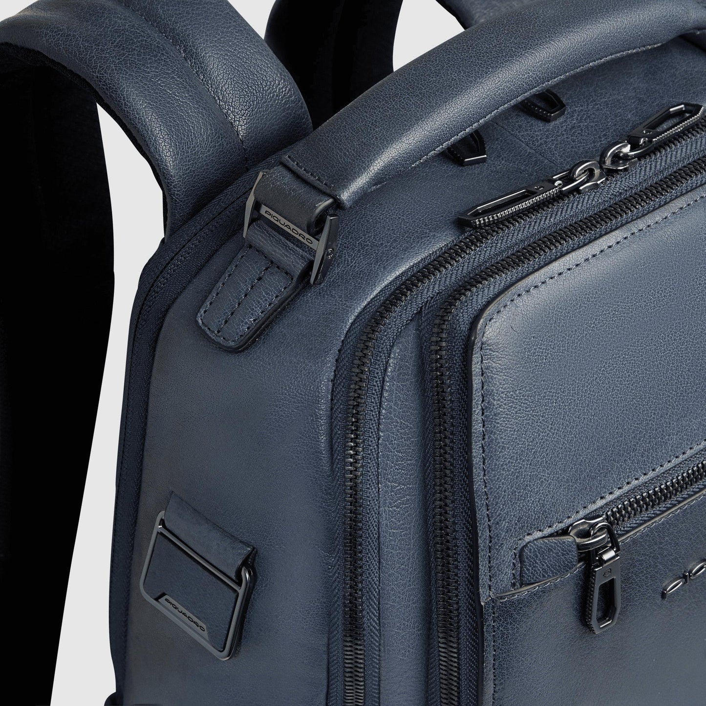 PIQUADRO Zaino porta PC 14'' in pelle Avio 