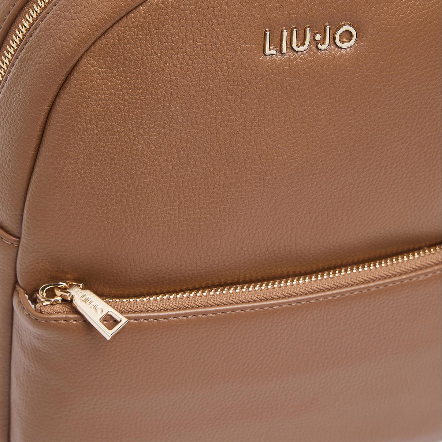 LIU JO Zaino medio con charm Cammello 