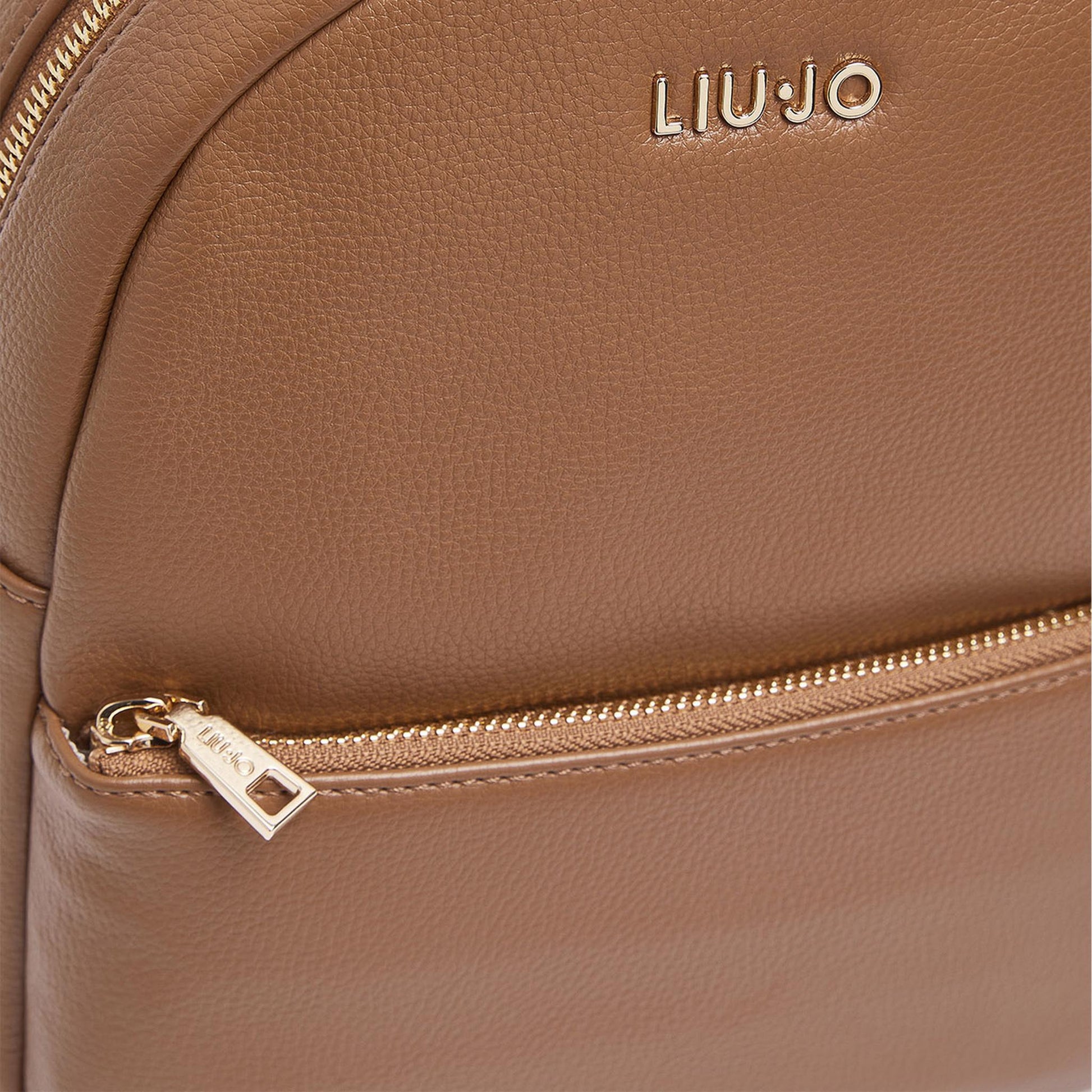 LIU JO Zaino medio con charm Cammello 