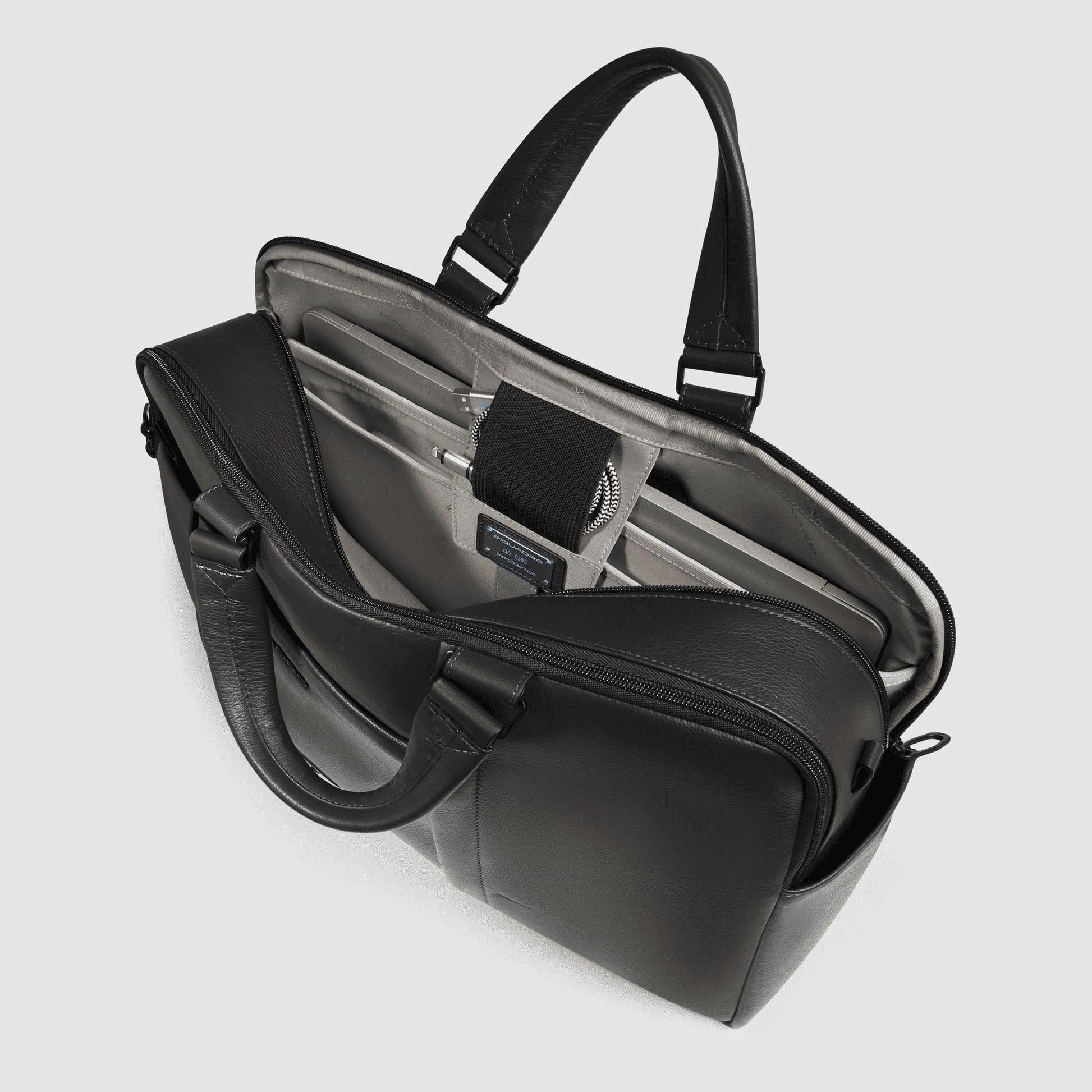 PIQUADRO Borsa porta pc e porta iPad®Pro Nero 