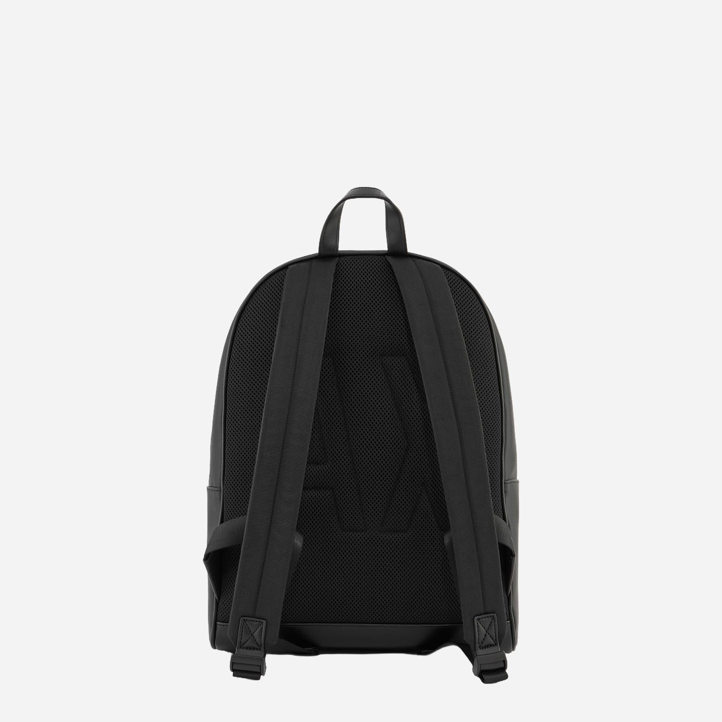 ARMANI EXCHANGE Zaino in pelle sintetica BLACK/GUNMETAL/SHINY BLACK 