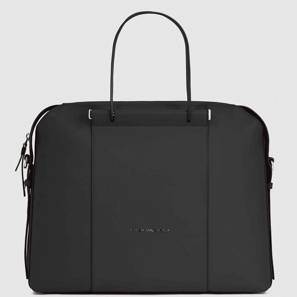 PIQUADRO Borsa donna porta pc e porta iPad®Pro 12,9" Nero 