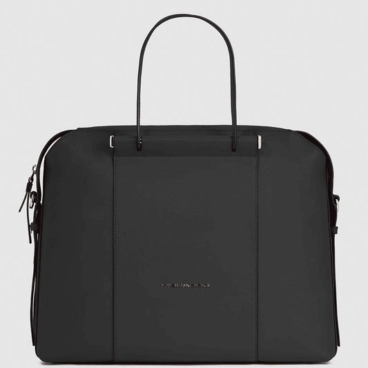 PIQUADRO Borsa donna porta pc e porta iPad®Pro 12,9" Nero 