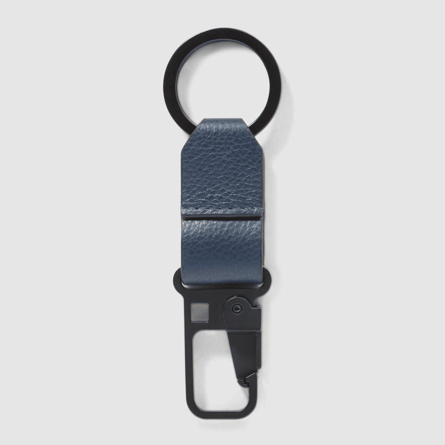 PIQUADRO Portachiavi in pelle Blu 