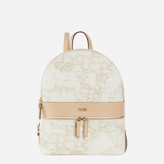 ALVIERO MARTINI Geo White Zaino medio con logo 1° Classe Geo White 
